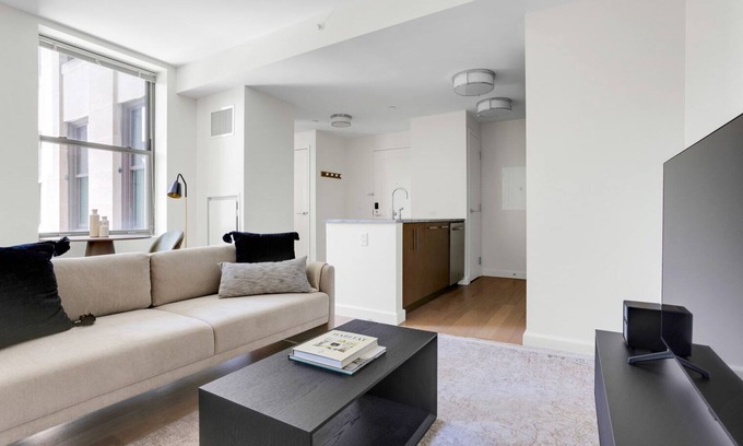 Bay Village Apartment | Classic Back Bay 1BR w/W/D & Gym, 2 blocks to T, by Blueground