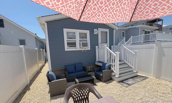 Seaside Heights Cottage | Classic cottage 350ft from Seaside Heights beach with beach tags & parking pass