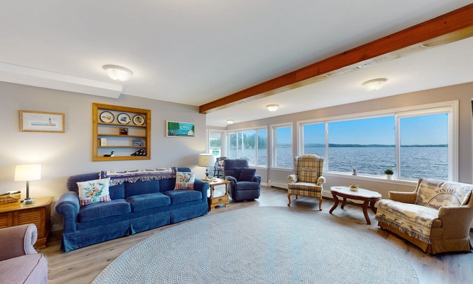 Winthrop House | Classic lakefront property with fishing, swimming, and unbeatable sunrises