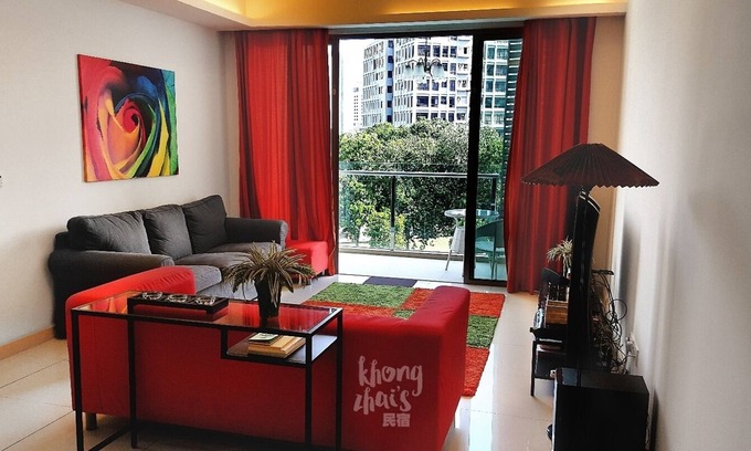 Golden Triangle Apartment | Clean & Cosy Amazing KL Tower View Bukit Bintang