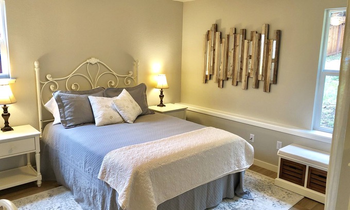 Santa Rosa House | Close to everything, a secluded, quiet haven; a lovely space, safe and private.