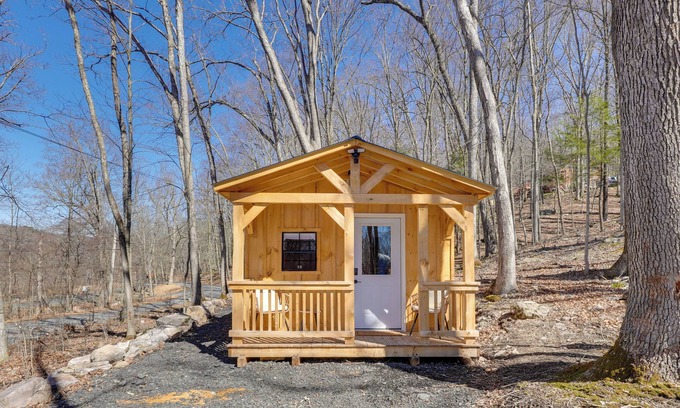 Westbrookville Apartment | Close to Trails: Studio w/Water Views