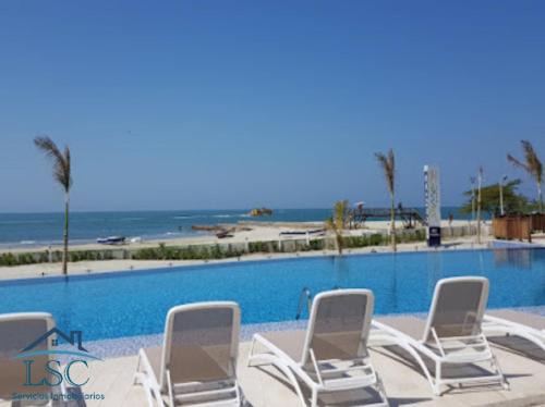 Pozos Colorados Apartment | Club de Playa Samaria - T1 APTO 1705, Santamarta