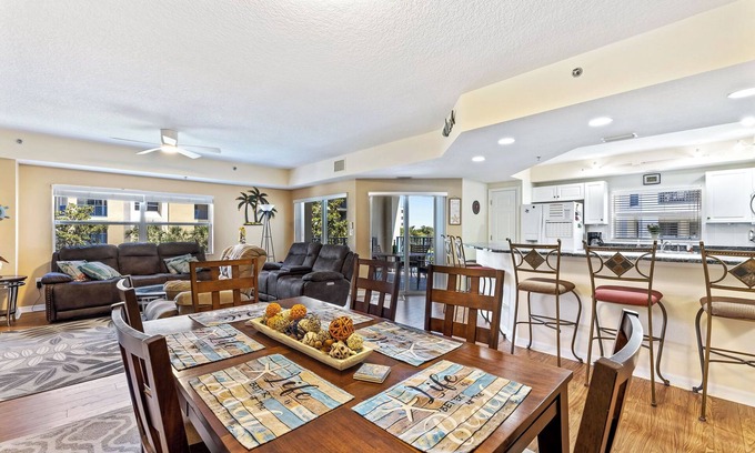 New Smyrna Beach Condo | Coastal Bliss: Oceanwalk 9-301 with Sunset Views & Resort Amenities