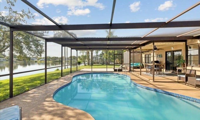Regency Park House | 🏖 Coastal Getaway w/Heated Pool, Hot Tub & Relaxing Views
