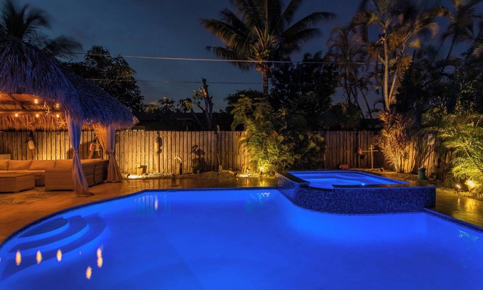 Boynton Beach House | Coastal Inspired home with heated saltwater pool & spa.