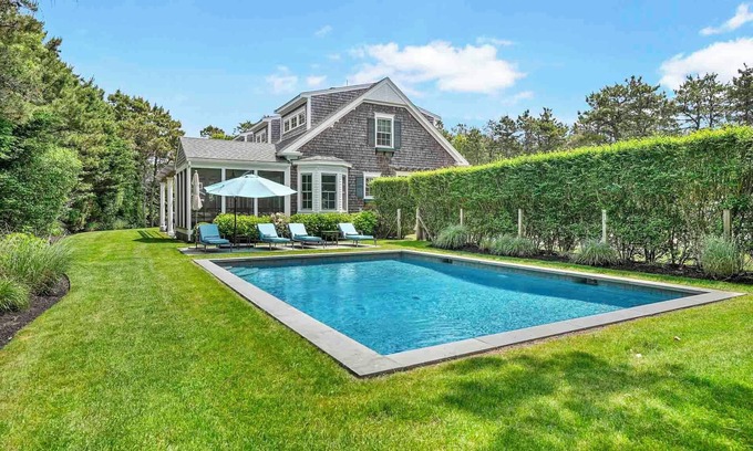 Katama House | Coastal Katama Escape with Pool – Just Minutes from South Beach