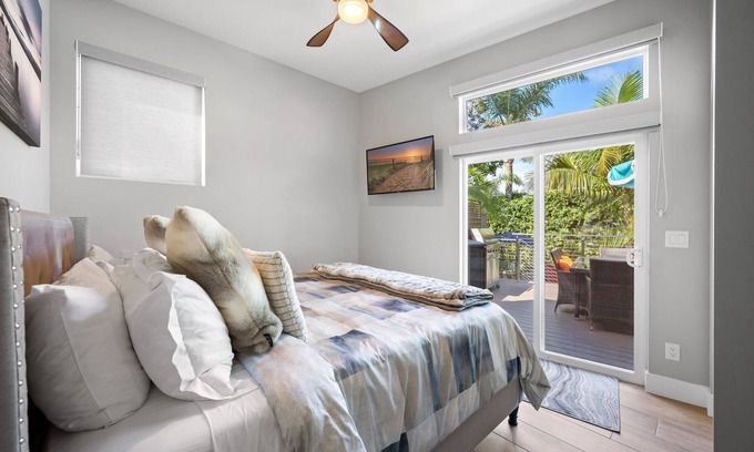 South Oceanside House | Coastal Modern Home w/Outdoor Lounge, FireTable, BBQ + Close to restaurants