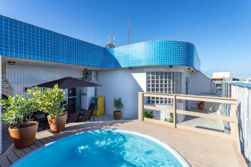 Algodoal Apartment | Cobertura de alto padrão com vista para a Praia do Forte