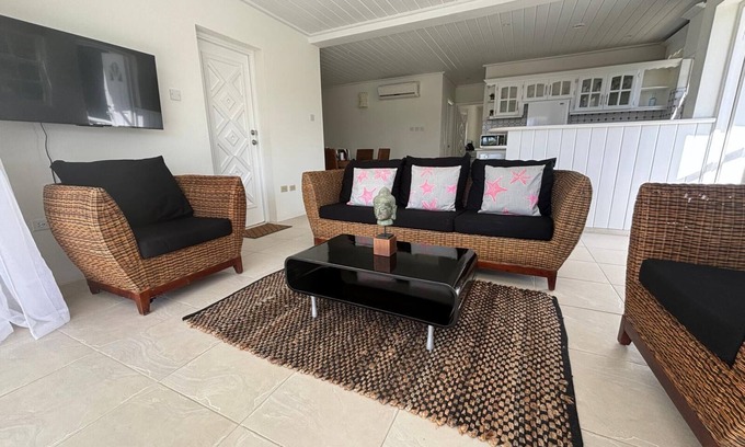Mullins Apartment | Coconut Grove Retreat: 2 Bedroom Apartment with view of Pool and Mullins Beach