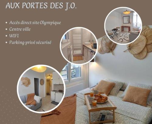 Vaires-sur-Marne Apartment | Cocoon urbain : Aux portes des JO et de Disney