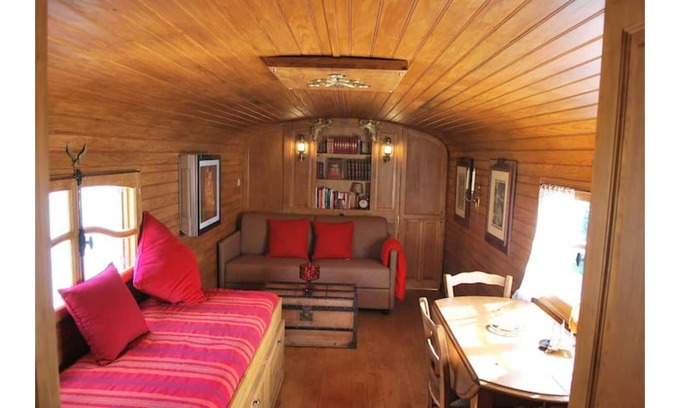 Moltifao House | Cocooning trailer 2 minutes walk from the river