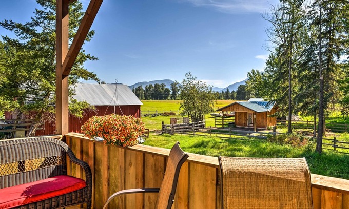 Columbia Falls Apartment | Columbia Falls Vacation Rental Near Flathead River