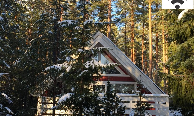 Vimmerby House | Comfortable holiday home with sauna in an idyllic forest location near a swimming lake, up to 6 p.
