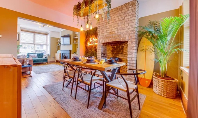 Cleethorpes House | Commercial Boho Beach House Hot Tub