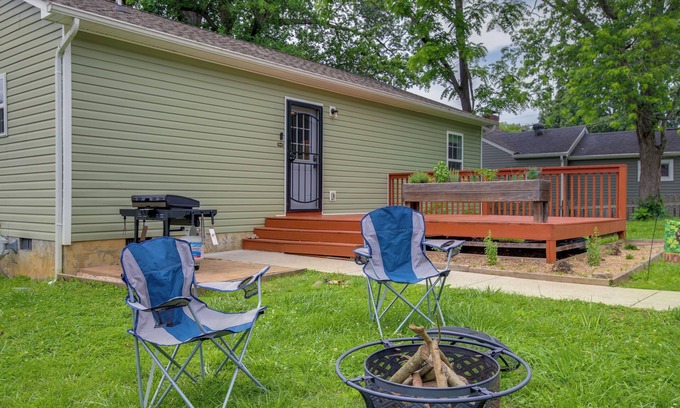 Knoxville House | Commuter-Friendly Home: 3 Mi to Dtwn Knoxville!
