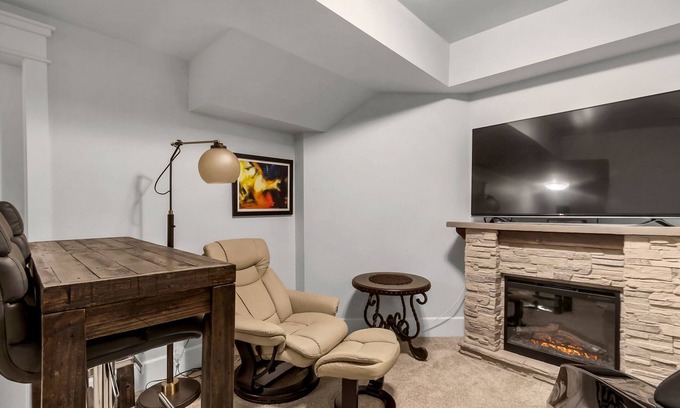 Prince George House | compact luxury with Commercial grade massage chair