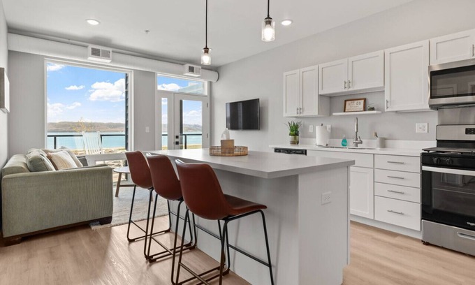 Lake City Condo | Condo with stunning views of Lake Pepin Unit 103