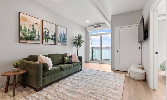 Lake City Condo | Condo with stunning views of Lake Pepin - Assigned Garage - Unit 206
