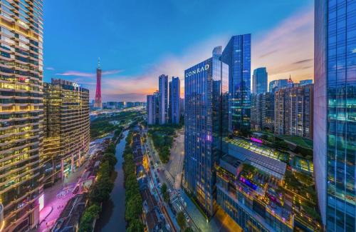 Zhujiang New Town Hotel | Conrad Guangzhou - Free shuttle between hotel and Exhibition Center during Canton Fair & Exhibitor registration Counter
