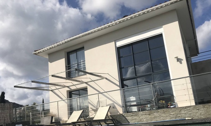 Saint-Mathieu-de-Treviers Villa | Contemporary villa 175 m² Pic Saint Loup garden 3000m² France
