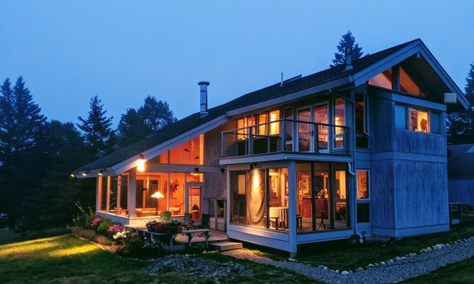 Jonesport Other | Contemporary Home and Estate, wide Ocean Views and trails to stream and bay