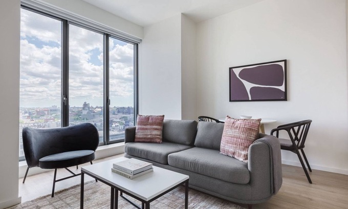 Clinton Hill Apartment | Convenient Clinton Hill 1BR w/Gym & Elevator, nr Sports, by Blueground