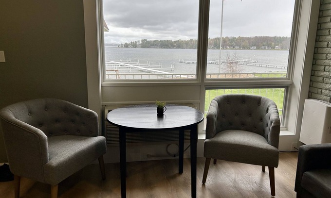 Conway Condo | Convenient Location! Between Petoskey and Harbor Springs