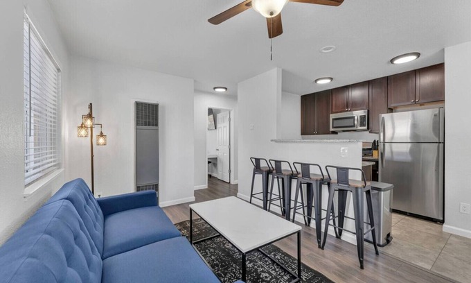 West University Apartment | Convenient & Serene Stay | Near Parks