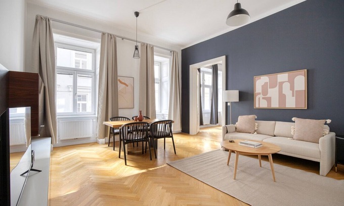 Wieden Apartment | Convenient Wieden 2BR, Fully Furnished, by Blueground