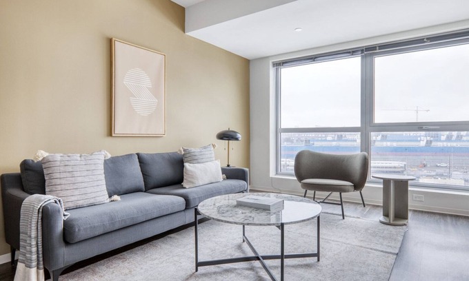 East Cambridge Apartment | Cool East Cambridge 1BR w/W/D & Gym, nr Lechmere T, by Blueground