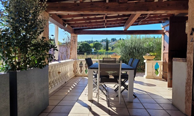 Le Plan-de-Grasse House | Coquette 3-bedroom house, air-conditioned, in Grasse Côte d'Azur
