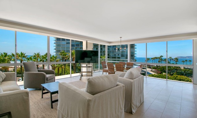 Coronado Condo | Coronado Shores Refurbished Condo, 2BR, 2 Bath, Sleeps 4-6 Ocean Views