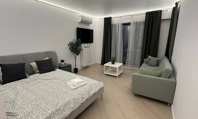Pipera Apartment | Cortina North-Luxury Brand New Apartment with Parking and Self Check-in