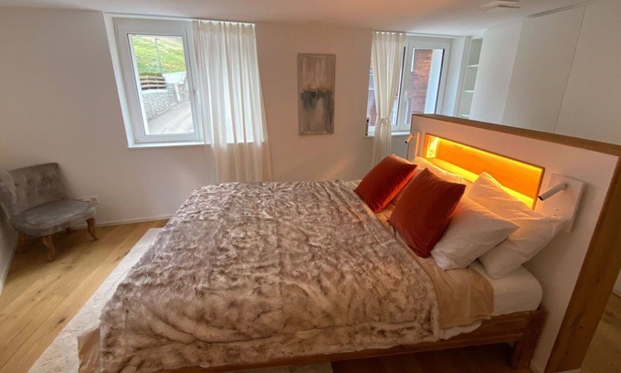 Saas-Fee Apartment | Cosy apartment for 4 people with WIFI, TV and balcony