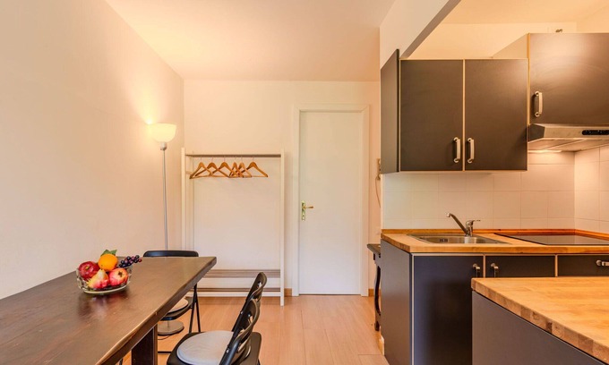 Madonna di Campiglio Apartment | Cosy apartment for 4 guests with TV, balcony, panoramic view and parking