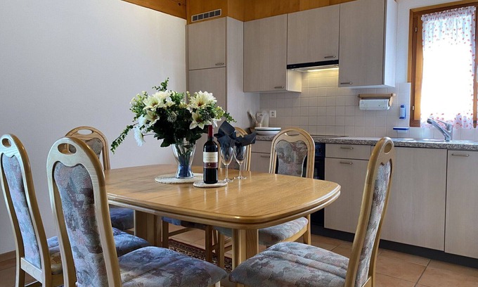 Augio Apartment | Cosy apartment for 4 people with WIFI, TV, patio, pets allowed, panoramic view and parking