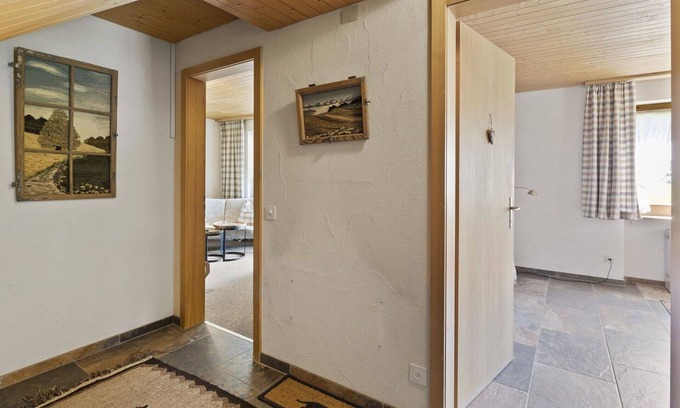 Churwalden Apartment | Cosy apartment for 2 people with WIFI, TV, balcony and pets allowed