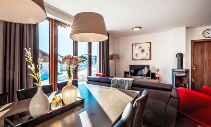 Lipno nad Vltavou House | Cosy apartment in villa for 6 people with WIFI, TV, terrace, pets allowed and parking