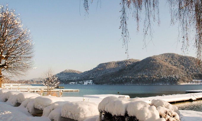 Klopein Apartment | Cosy apartment for 4 guests with WIFI, TV, balcony and panoramic view