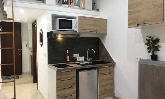 Alpes-Maritimes Apartment | COSY STUDIO BIANCO