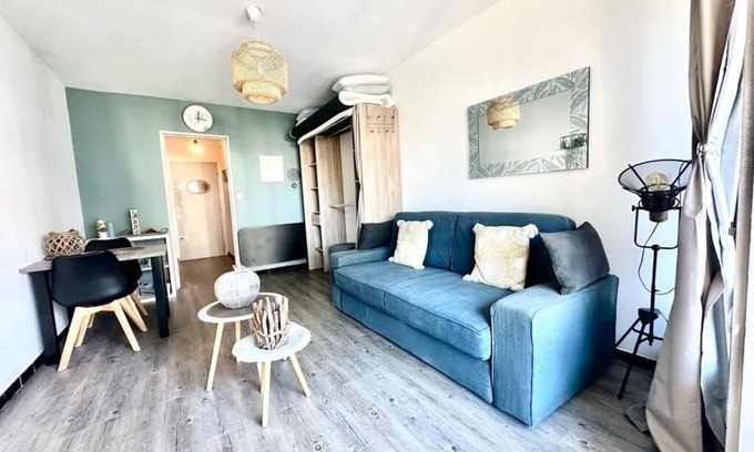 La Grande-Motte Apartment | Cosy studio in La Grande-Motte, quiet district by lake, golf course with parking