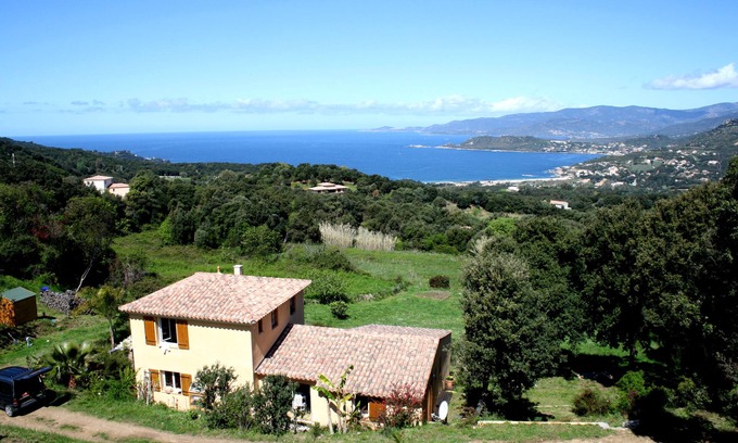 Calcatoggio House | Cottage 2/3 pers., Near the sea and sea view, 23 km from Ajaccio