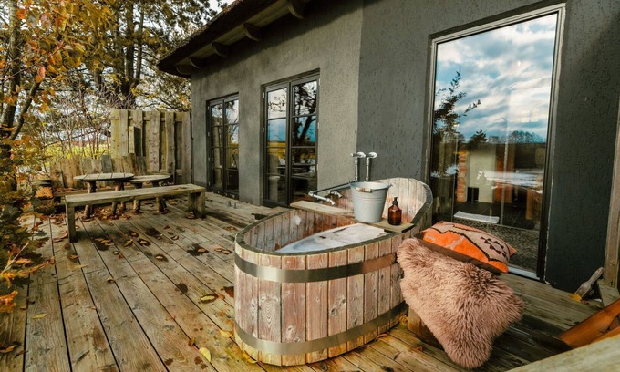 Bissee Cabin | Cottage "Am Wald" rechts
