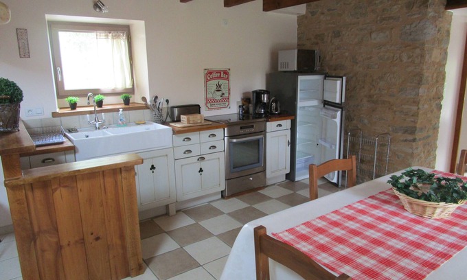 Quimperle House | Cottage CARPE DIEM 10 minutes from the beach (for 4 people and 1 baby)