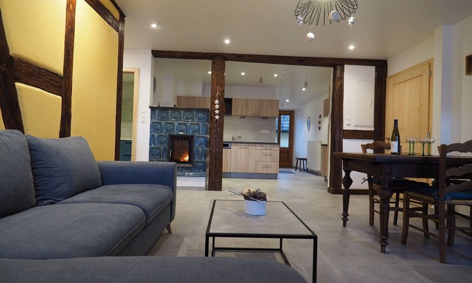 Hunawihr Apartment | Cottage "Grandmother" 3 ears with garden and private terrace