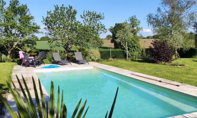Polliat Cottage | Cottage in the countryside 10 minutes from Bourg en Bresse