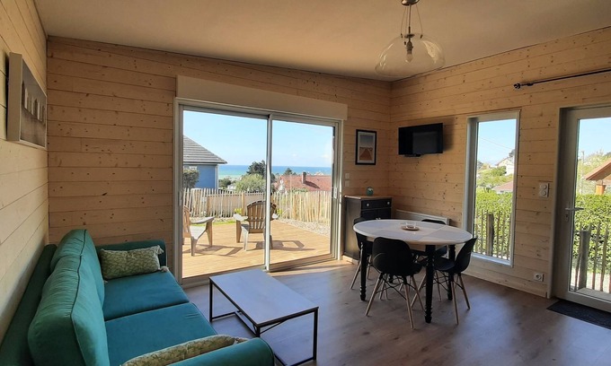 Mesnil-Val Cottage | Cottage sur Terrain Privé à 500m de la Plage