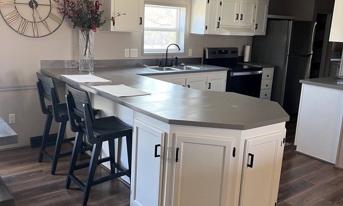 Otisco House | Country home with beautiful views and access to hiking, biking, and horse trails