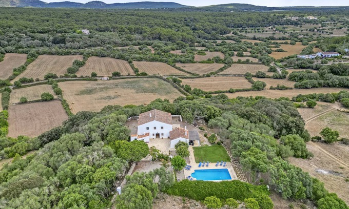 Minorca Villa | Country House 'Biniatzau' with Private Pool, Private Terrace and Wi-Fi